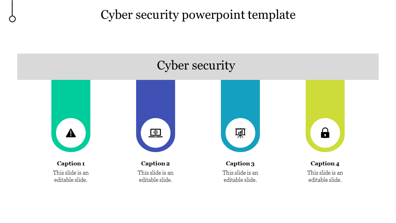 Free - Stunning Cyber Security PowerPoint Template Presentation